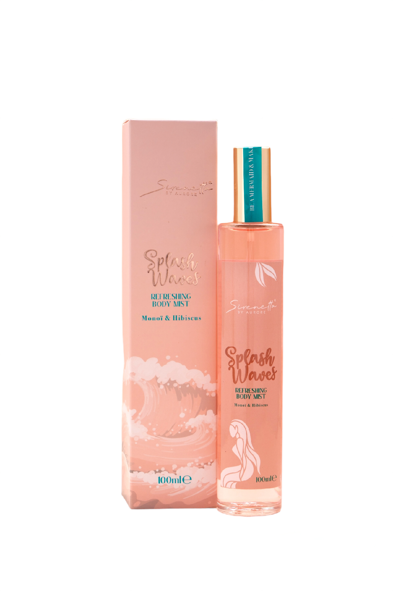 Sirenetta Splash Waves body mist with Monoi & Hibiscus